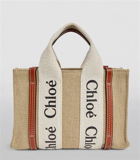 woody tote bag chloe